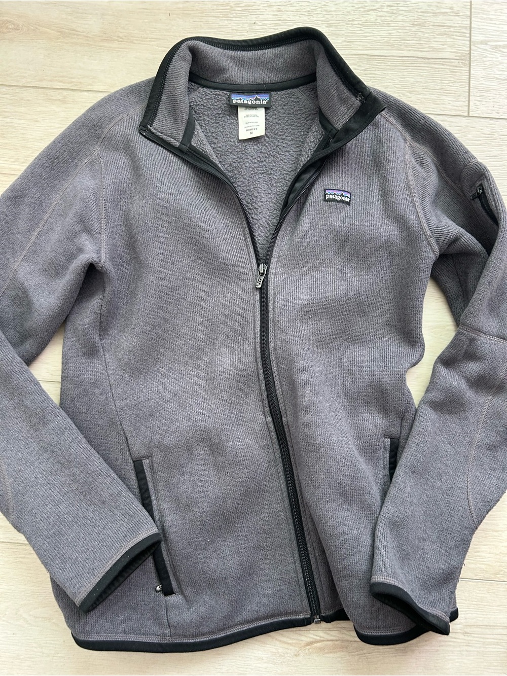 Patagonia Women's Gray Full-Zip Fleece Jacket